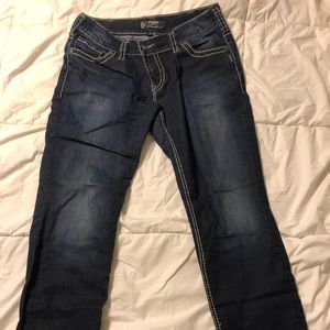 Silver Suki Skinny straight leg jeans